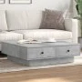 Mesa de centro madera de ingeniería gris hormigón 90x90x28 cm by , Coffee table - Ref: Foro24-848090, Price: 105,61 €, Discou...