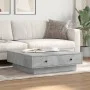 Mesa de centro madera de ingeniería gris hormigón 90x90x28 cm by , Coffee table - Ref: Foro24-848090, Price: 105,61 €, Discou...