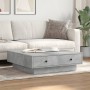 Mesa de centro madera de ingeniería gris hormigón 90x90x28 cm by , Coffee table - Ref: Foro24-848090, Price: 107,27 €, Discou...