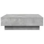 Mesa de centro madera de ingeniería gris hormigón 90x90x28 cm by , Coffee table - Ref: Foro24-848090, Price: 105,61 €, Discou...