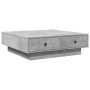 Mesa de centro madera de ingeniería gris hormigón 90x90x28 cm by , Coffee table - Ref: Foro24-848090, Price: 107,27 €, Discou...