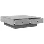 Mesa de centro madera de ingeniería gris hormigón 90x90x28 cm by , Coffee table - Ref: Foro24-848090, Price: 105,61 €, Discou...