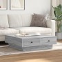Mesa de centro madera de ingeniería gris Sonoma 90x90x28 cm by , Coffee table - Ref: Foro24-848092, Price: 115,29 €, Discount: %