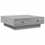 Graue Sonoma-Ingenieurholz-Couchtisch 90x90x28 cm von , Couchtisch - Ref: Foro24-848092, Preis: 113,30 €, Rabatt: %