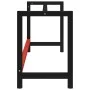 Workbench black and red metal structure 150x57x79 cm by vidaXL, Table legs - Ref: Foro24-147929, Price: 78,40 €, Discount: %
