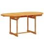 Juego comedor de jardín 7 pzas madera maciza acacia y textileno von , Gartensets - Ref: Foro24-3279295, Preis: 691,88 €, Raba...