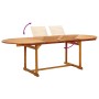 Juego comedor de jardín 7 pzas madera maciza acacia y textileno von , Gartensets - Ref: Foro24-3279276, Preis: 775,90 €, Raba...