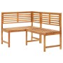Garten-Eckbank aus massivem Akazienholz 140 cm von vidaXL, Gartenbänke - Ref: Foro24-312422, Preis: 218,51 €, Rabatt: %