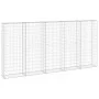 Gabion wall with galvanized steel covers 300x30x150 cm by vidaXL, fence panels - Ref: Foro24-147822, Price: 179,71 €, Discoun...