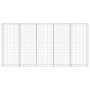 Gabionenwand mit verzinkten Stahlabdeckungen 300x30x150 cm von vidaXL, Zaunpaneele - Ref: Foro24-147822, Preis: 188,30 €, Rab...
