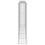 Gabionenwand mit verzinkten Stahlabdeckungen 300x30x150 cm von vidaXL, Zaunpaneele - Ref: Foro24-147822, Preis: 188,30 €, Rab...