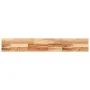 Estante flotante madera acacia maciza acabado aceite 120x20x4cm by , Shelves and shelves - Ref: Foro24-3279591, Price: 55,85 ...