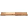 Estante flotante madera acacia maciza acabado aceite 100x30x4cm de , Estantes y estanterías - Ref: Foro24-3279615, Precio: 65...