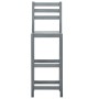 Küchenhocker 2 Einheiten massives Akazienholz grau von vidaXL, Küchenhocker - Ref: Foro24-312417, Preis: 144,81 €, Rabatt: %