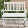 Banco deslizante madera maciza de álamo blanco 118x70x104,5 cm by , Rocking chairs - Ref: Foro24-4008868, Price: 117,71 €, Di...