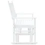 Banco deslizante madera maciza de álamo blanco 118x70x104,5 cm by , Rocking chairs - Ref: Foro24-4008868, Price: 157,58 €, Di...