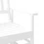 Banco deslizante madera maciza de álamo blanco 118x70x104,5 cm by , Rocking chairs - Ref: Foro24-4008868, Price: 157,58 €, Di...