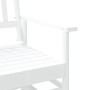 Massive Schiebebank aus weißer Pappelholz 118x70x104,5 cm. von , Schaukelstühle - Ref: Foro24-4008868, Preis: 117,71 €, Rabat...