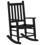 Mecedora para niños madera maciza de álamo negro by , Rocking chairs - Ref: Foro24-4008875, Price: 61,46 €, Discount: %