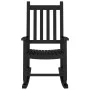 Mecedora para niños madera maciza de álamo negro by , Rocking chairs - Ref: Foro24-4008875, Price: 61,46 €, Discount: %