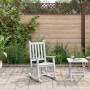 Mecedora para niños madera maciza de álamo blanca by , Rocking chairs - Ref: Foro24-4008877, Price: 77,38 €, Discount: %