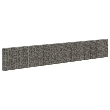 Muro de gaviones con cubiertas acero galvanizado 900x30x150 cm de vidaXL, Paneles de vallas - Ref: Foro24-147818, Precio: 640...