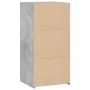 Ingenieurholz-Sideboard in Betongrau 45x41x93 cm von , Sideboards - Ref: Foro24-846358, Preis: 52,80 €, Rabatt: %