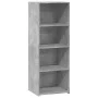 Aparador alto madera de ingeniería gris hormigón 45x41x124 cm de , Aparadores - Ref: Foro24-846393, Precio: 65,23 €, Descuent...