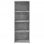 Aparador alto madera de ingeniería gris hormigón 45x41x124 cm de , Aparadores - Ref: Foro24-846393, Precio: 65,23 €, Descuent...