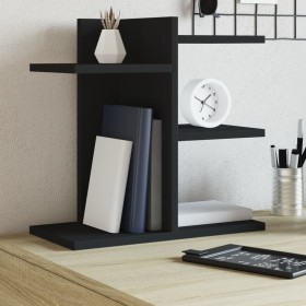 Organizador escritorio madera ingeniería negro 42x21,5x42 cm by , Classification and organization - Ref: Foro24-848067, Price...