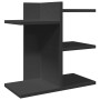 Organizador escritorio madera ingeniería negro 42x21,5x42 cm by , Classification and organization - Ref: Foro24-848067, Price...