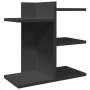 Schreibtisch-Organizer aus schwarzem Ingenieurholz, 42x21,5x42 cm. von , Klassifizierung und Organisation - Ref: Foro24-84806...