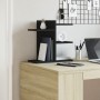 Organizador escritorio madera ingeniería negro 42x21,5x42 cm by , Classification and organization - Ref: Foro24-848067, Price...