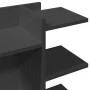 Schreibtisch-Organizer aus schwarzem Ingenieurholz, 42x21,5x42 cm. von , Klassifizierung und Organisation - Ref: Foro24-84806...
