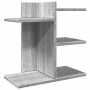 Organizador de escritorio madera ingeniería gris 42x21,5x42 cm by , Classification and organization - Ref: Foro24-848071, Pri...
