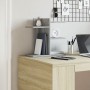 Organizador de escritorio madera ingeniería gris 42x21,5x42 cm by , Classification and organization - Ref: Foro24-848071, Pri...