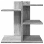 Organizador de escritorio madera ingeniería gris 42x21,5x42 cm by , Classification and organization - Ref: Foro24-848071, Pri...