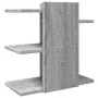 Organizador de escritorio madera ingeniería gris 42x21,5x42 cm by , Classification and organization - Ref: Foro24-848071, Pri...