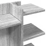 Organizador de escritorio madera ingeniería gris 42x21,5x42 cm by , Classification and organization - Ref: Foro24-848071, Pri...