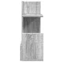 Organizador escritorio madera ingeniería gris 49x20x52,5 cm by , Classification and organization - Ref: Foro24-848078, Price:...