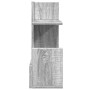 Schreibtisch-Organizer aus grauem Ingenieurholz, 49x20x52,5 cm. von , Klassifizierung und Organisation - Ref: Foro24-848078, ...
