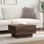 Mesa de centro madera de ingeniería marrón roble 60x45x31 cm by , Coffee table - Ref: Foro24-848086, Price: 70,13 €, Discount: %