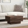 Mesa de centro madera de ingeniería marrón roble 60x45x31 cm by , Coffee table - Ref: Foro24-848086, Price: 71,33 €, Discount: %
