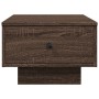 Mitteltisch aus braunem Eichenfurnierholz 60x45x31 cm von , Couchtisch - Ref: Foro24-848086, Preis: 71,33 €, Rabatt: %