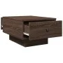 Mesa de centro madera de ingeniería marrón roble 60x45x31 cm by , Coffee table - Ref: Foro24-848086, Price: 70,13 €, Discount: %