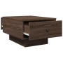Mesa de centro madera de ingeniería marrón roble 60x45x31 cm by , Coffee table - Ref: Foro24-848086, Price: 71,33 €, Discount: %