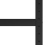 Black and red metal workbench structure, 120x57x79 cm. by vidaXL, Table legs - Ref: Foro24-147928, Price: 68,44 €, Discount: %
