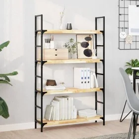 Estante flotante madera maciza de acacia sin tratar 80x20x4 cm by , Shelves and shelves - Ref: Foro24-3279423, Price: 38,26 €...