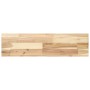 Schwimmendes Regal aus unbehandeltem massivem Akazienholz 80x20x4 cm von , Regale und Regale - Ref: Foro24-3279423, Preis: 39...