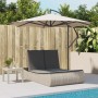 Tumbona doble con cojines ratán sintético gris claro by , Loungers - Ref: Foro24-368095, Price: 282,85 €, Discount: %